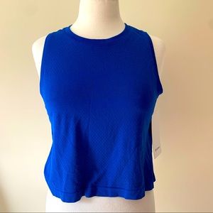 NWT Breeze By Muscle Crop Tank